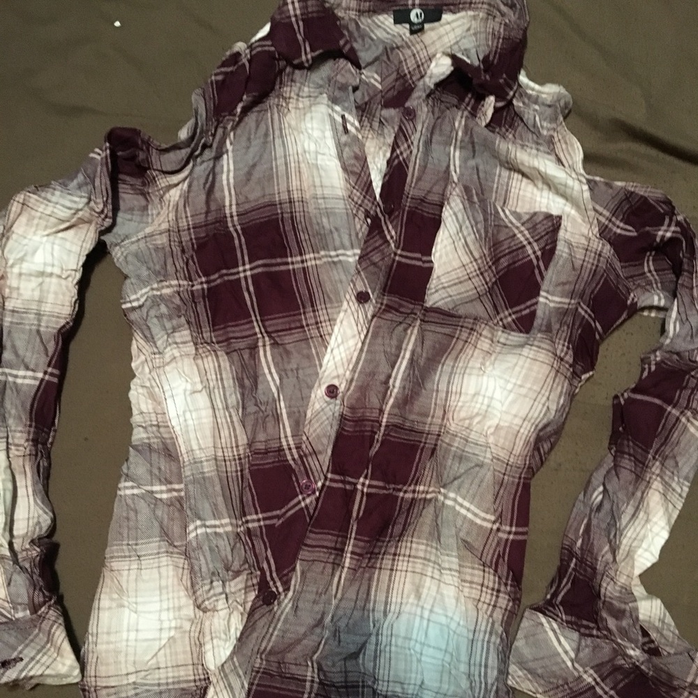 Purple flannel